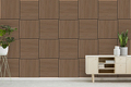 Jangal Modular Wall akustikpanel 52 x 52 cm - Davert Oak